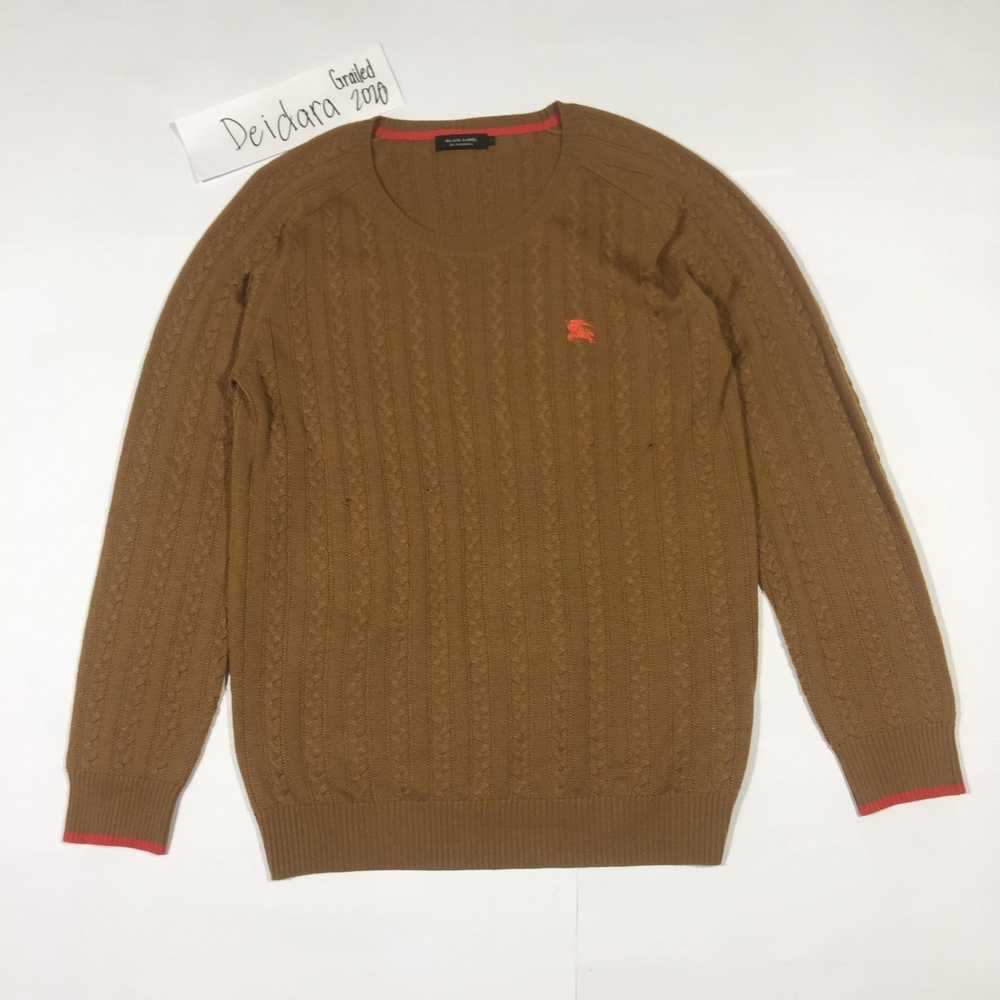 Burberry Black Label Knitted Sweater - image 1