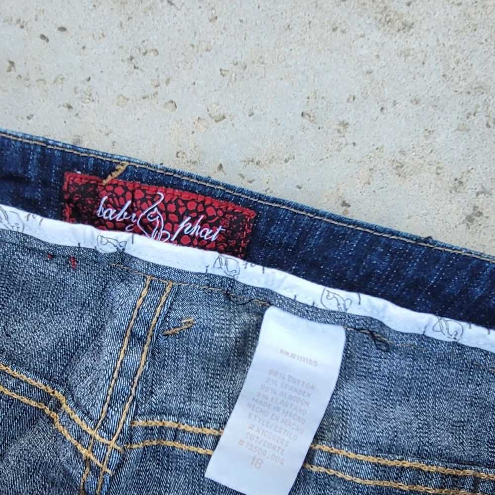 The Unbranded Brand Vtg Baby Phat Denim Jeans - image 5