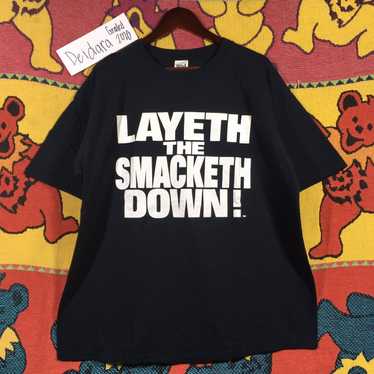 Vintage - The Rock Layeth the Smacketh Down x Can… - image 1