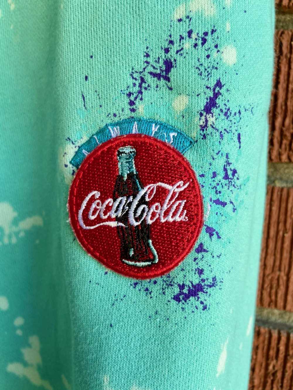 Staple - Staple x Coca Cola teal sweatpants - image 5