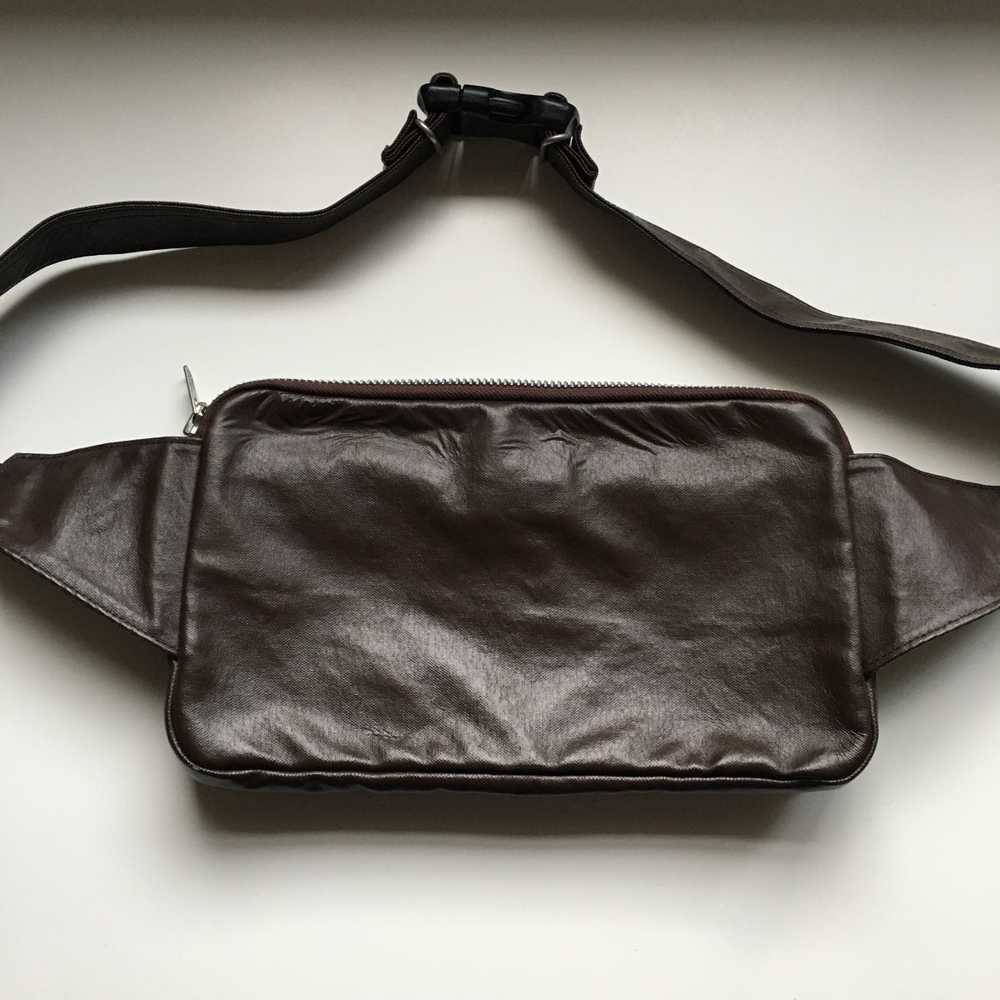PORTER Yoshida Leather Waist Bag - image 10