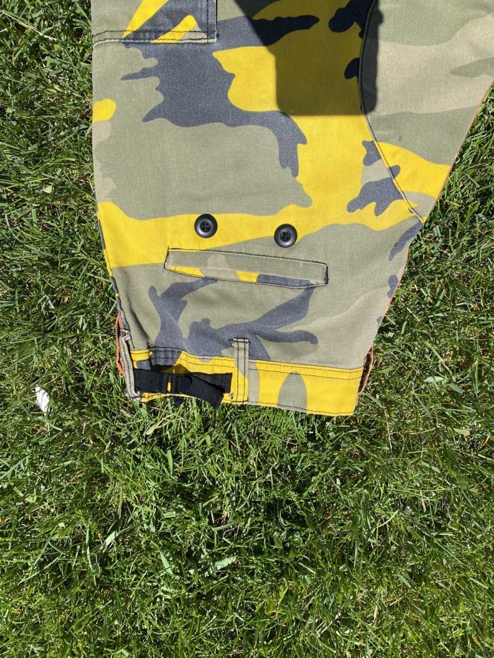 Military - Yellow/Orange Adjustable Split Camo Ta… - image 7