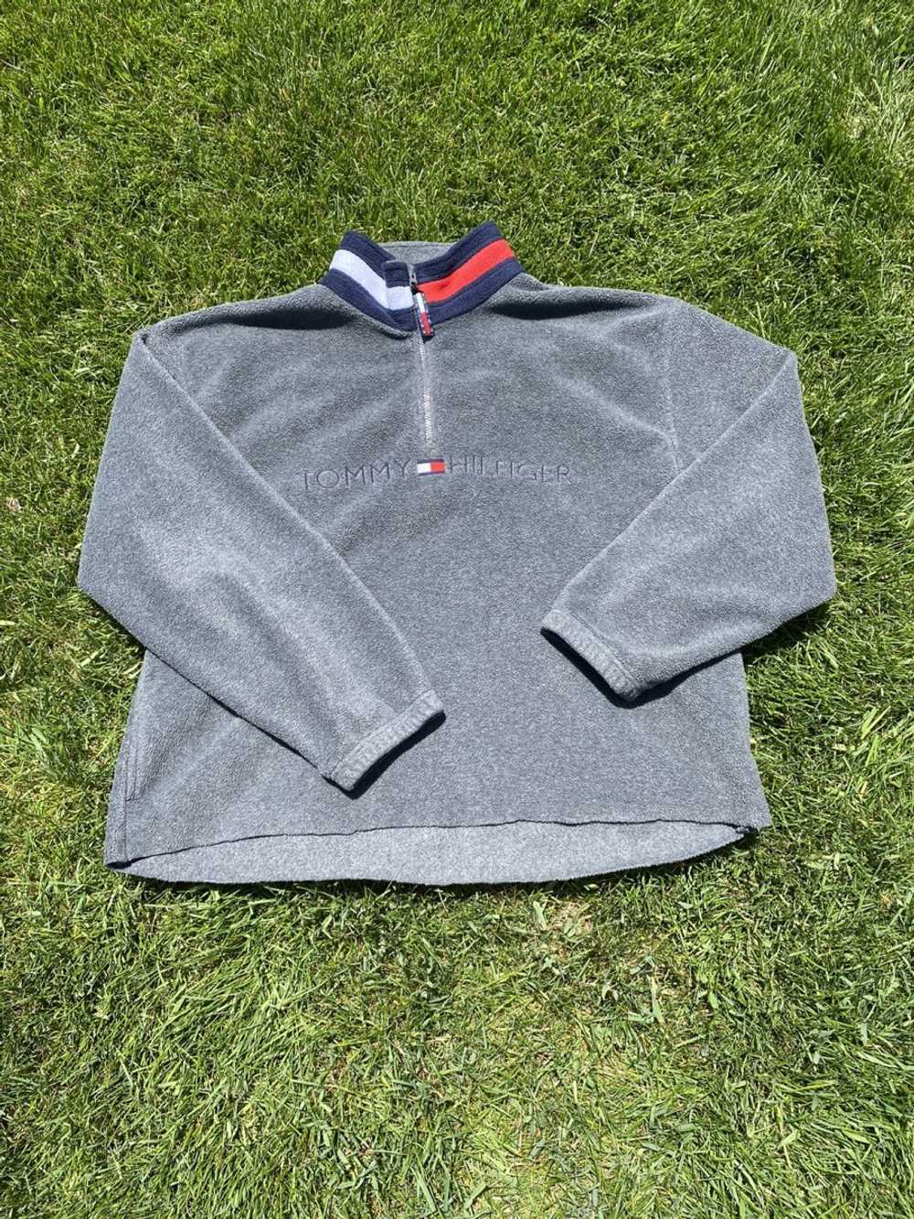 Tommy Hilfiger - Distressed Fleece Sweatshirt - image 1