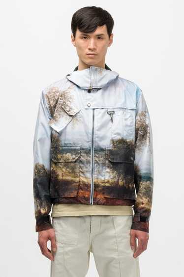 Reese Cooper - Landscape Print Rain Jacket