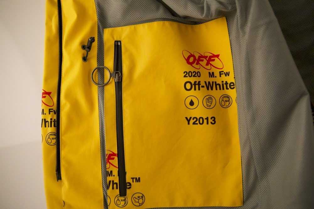 Off-White GORE-TEX YELLOW SKI JACKET GRAFFITI - image 10