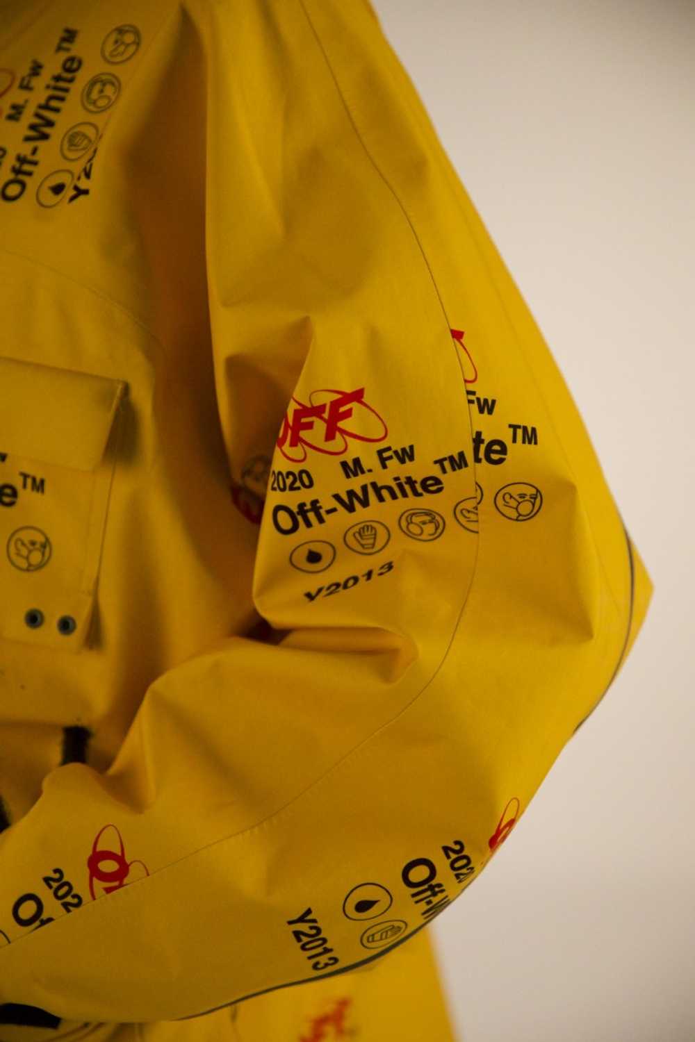 Off-White GORE-TEX YELLOW SKI JACKET GRAFFITI - image 6