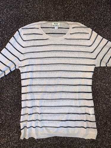 Acne Studios Linen striped sweater