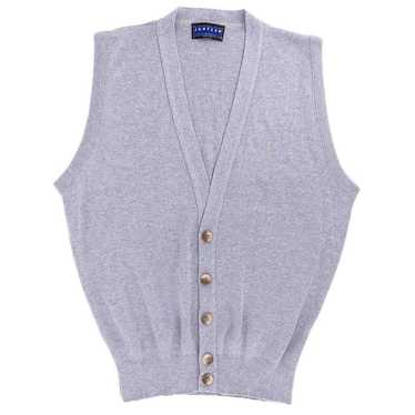 90s Jantzen light blue sweater vest 1990s vintage