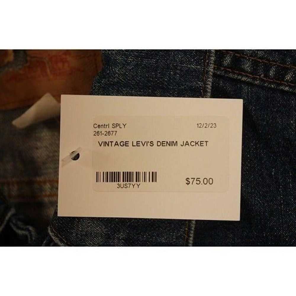 Vintage Levi’s Denim Jacket Button Down Long Slee… - image 5