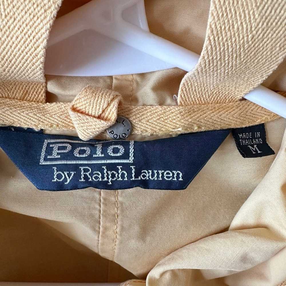Vintage POLO Ralph Lauren Cotton Blend Jacket yel… - image 12