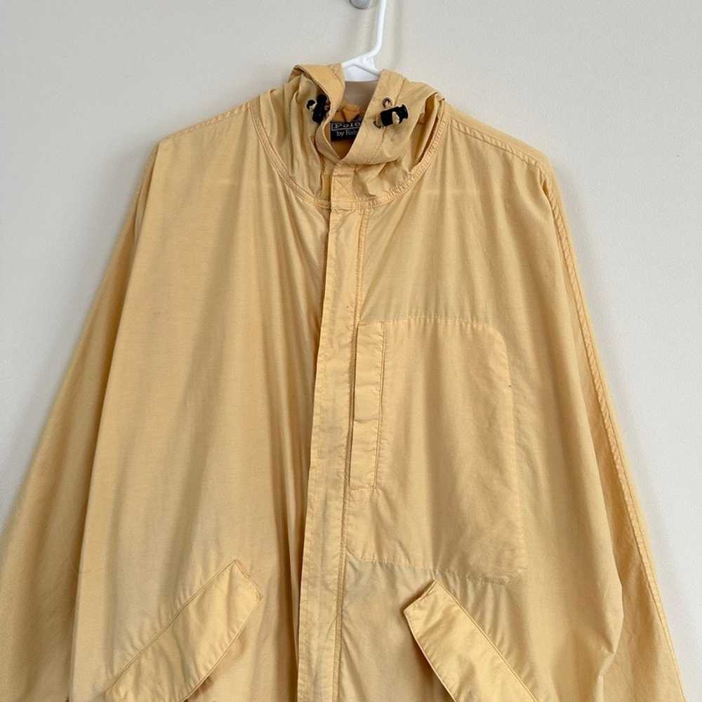 Vintage POLO Ralph Lauren Cotton Blend Jacket yel… - image 2