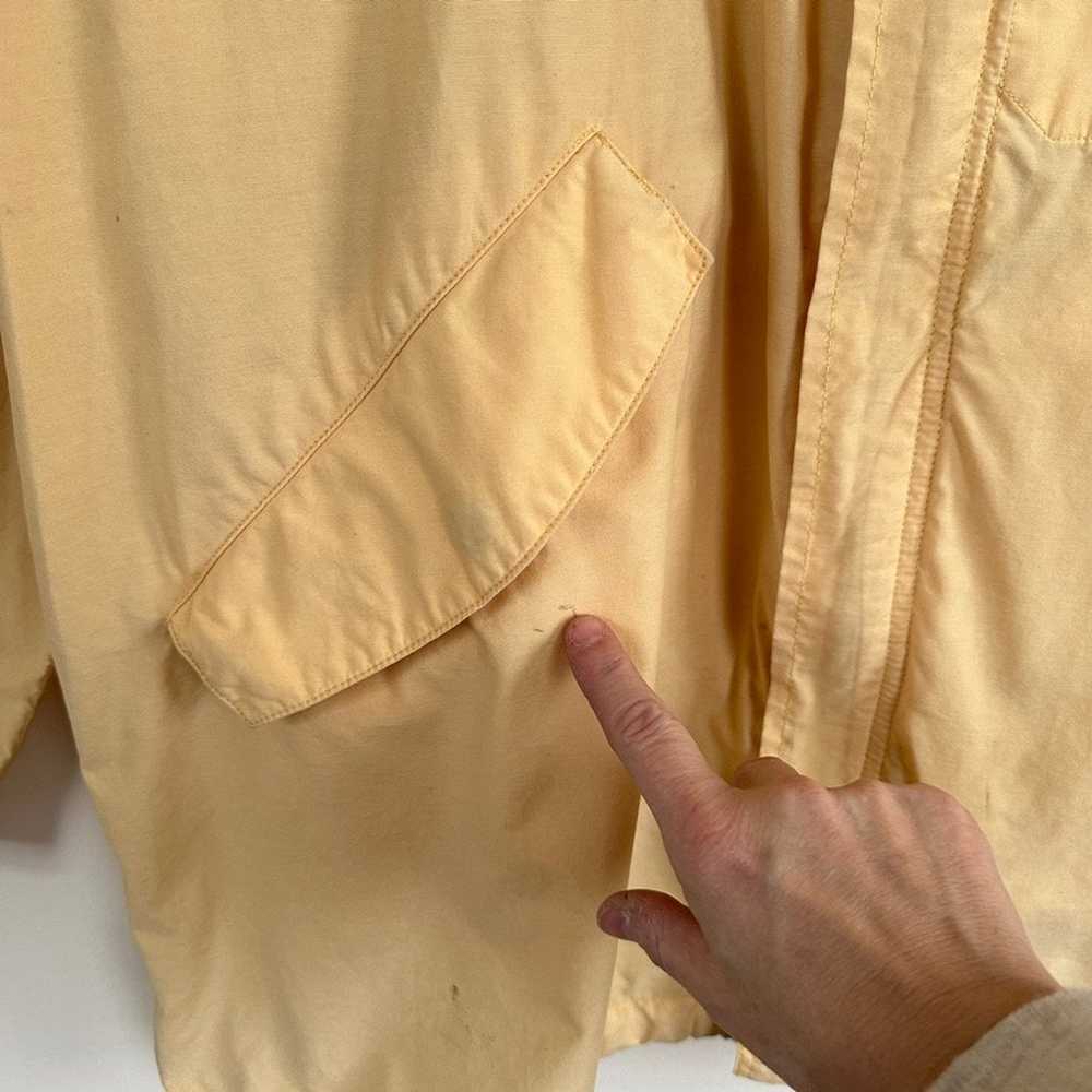 Vintage POLO Ralph Lauren Cotton Blend Jacket yel… - image 8