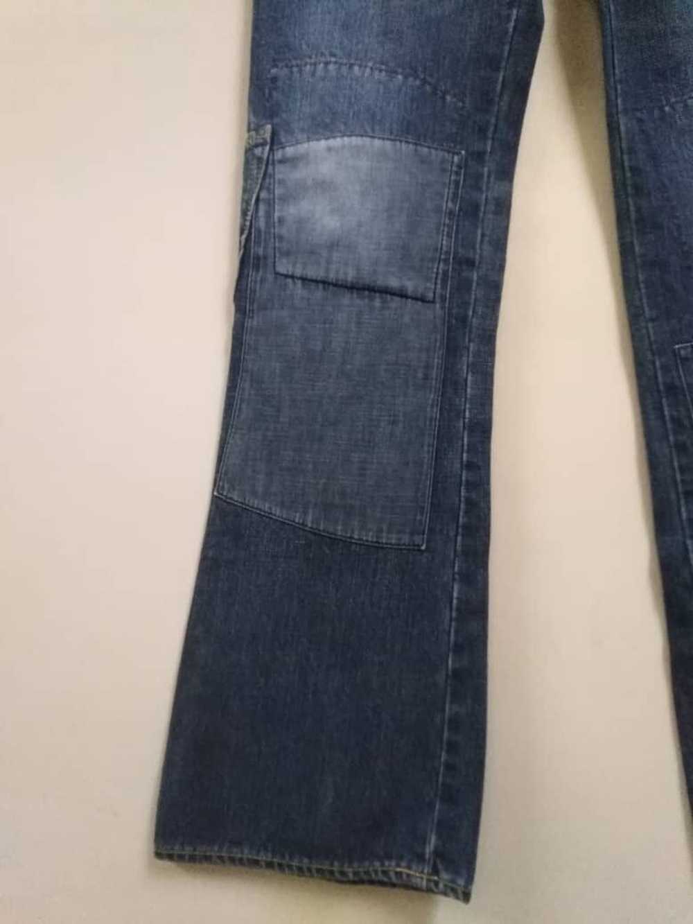 Japanese Brand × Jean Flare Jeans Made In Jpn Pat… - image 12