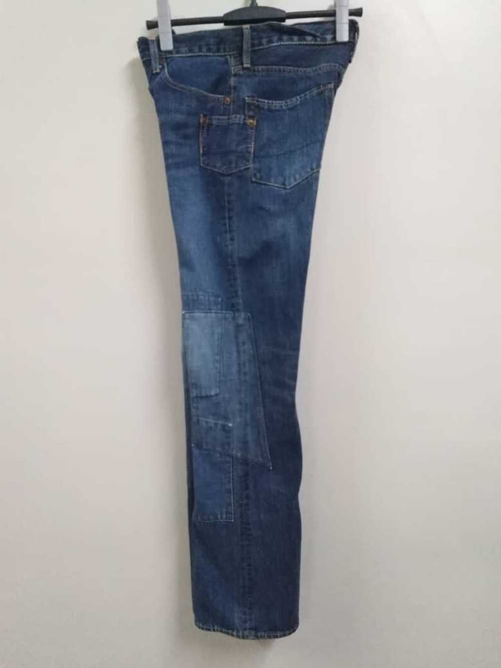 Japanese Brand × Jean Flare Jeans Made In Jpn Pat… - image 3