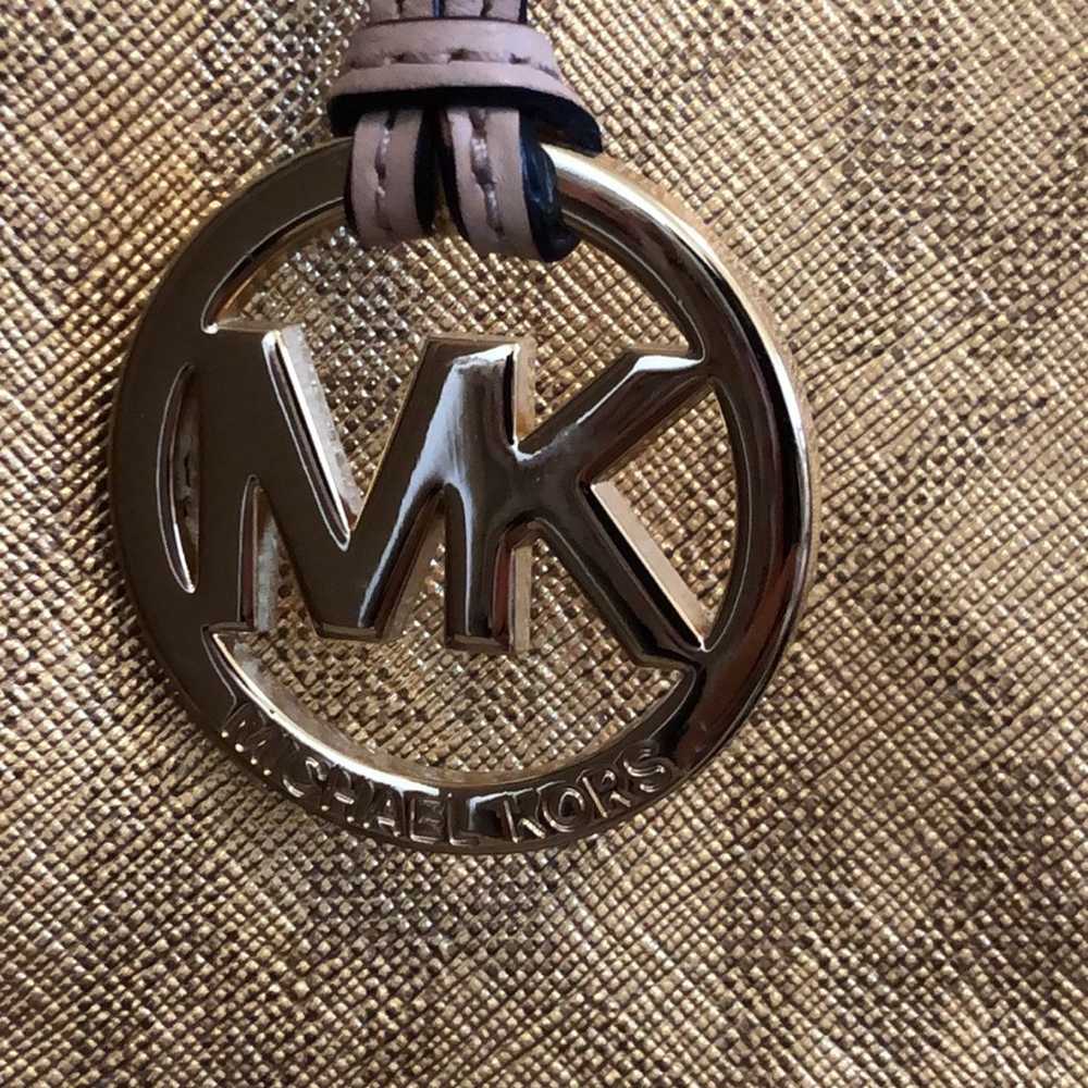 Michael Kors metallic gold tote bag - image 4
