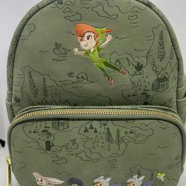Loungefly Disney Peter Pan Chibi Map Mini Backpack - image 1