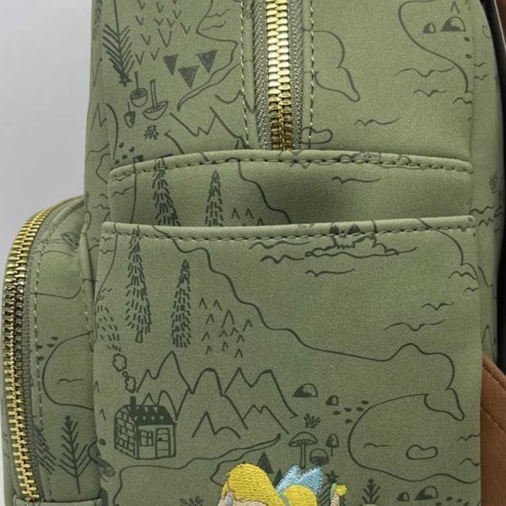 Loungefly Disney Peter Pan Chibi Map Mini Backpack - image 3