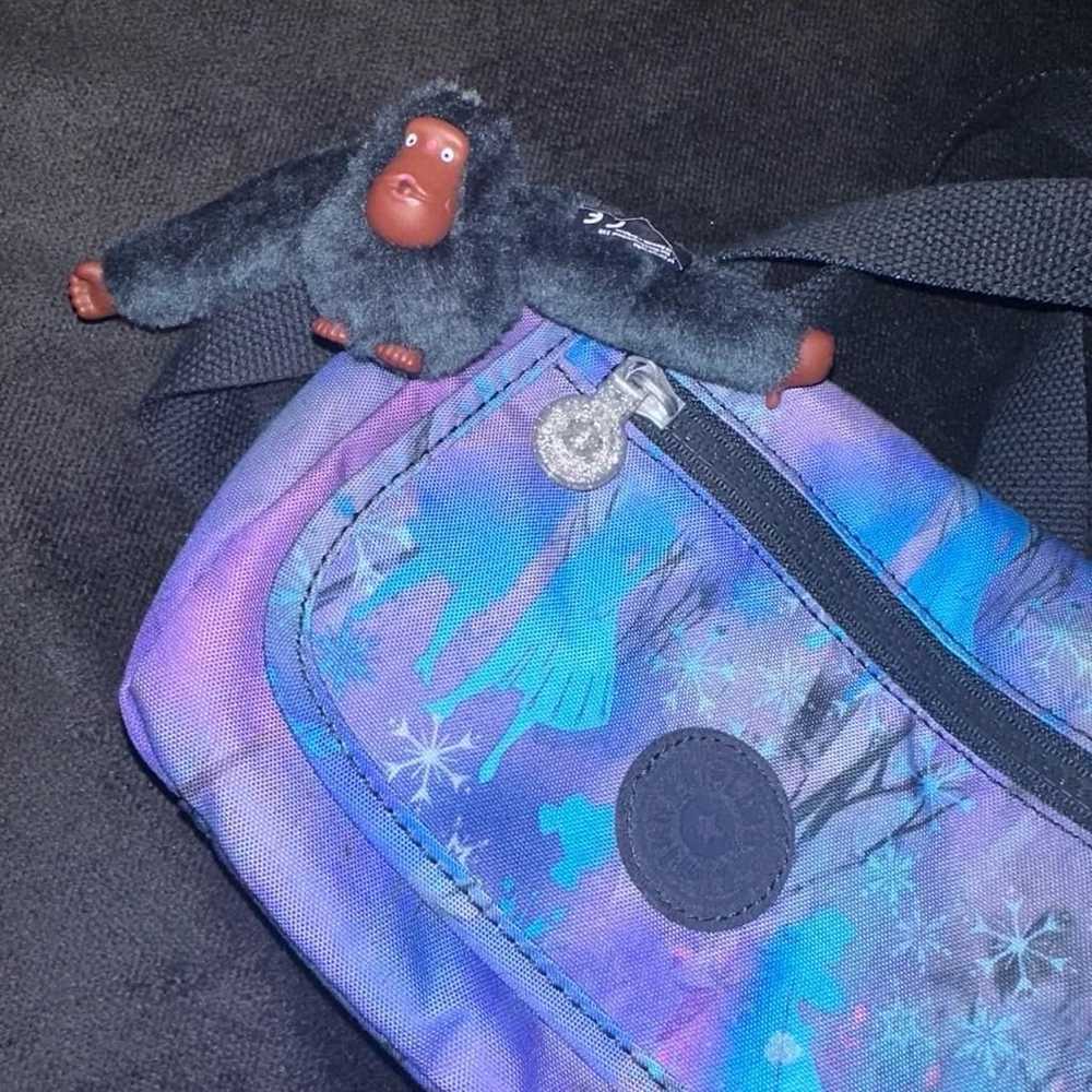 Kipling Frozen 2 Sabian Crossbody Bag Small Purpl… - image 5