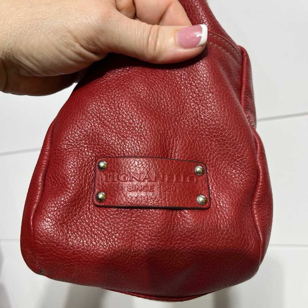 Tignanello Italian Leather Shoulder Bag - image 5