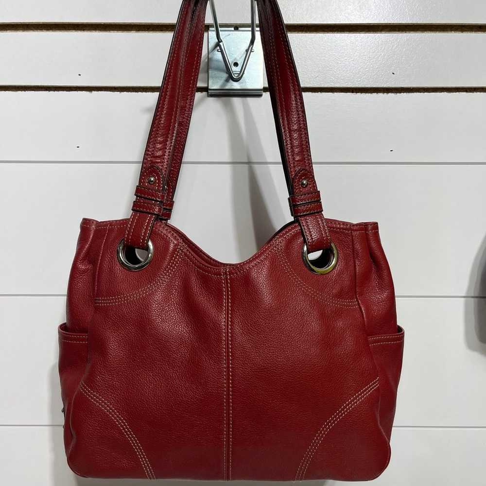 Tignanello Italian Leather Shoulder Bag - image 7