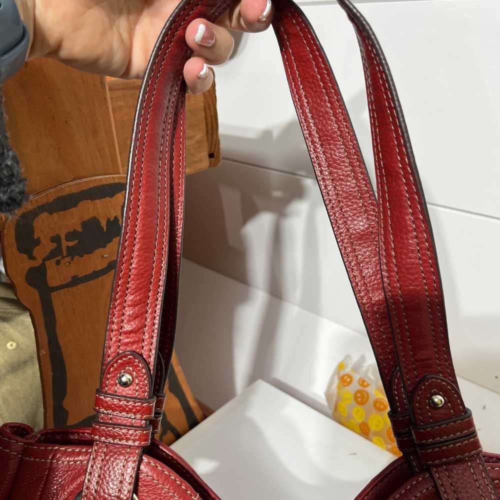 Tignanello Italian Leather Shoulder Bag - image 9