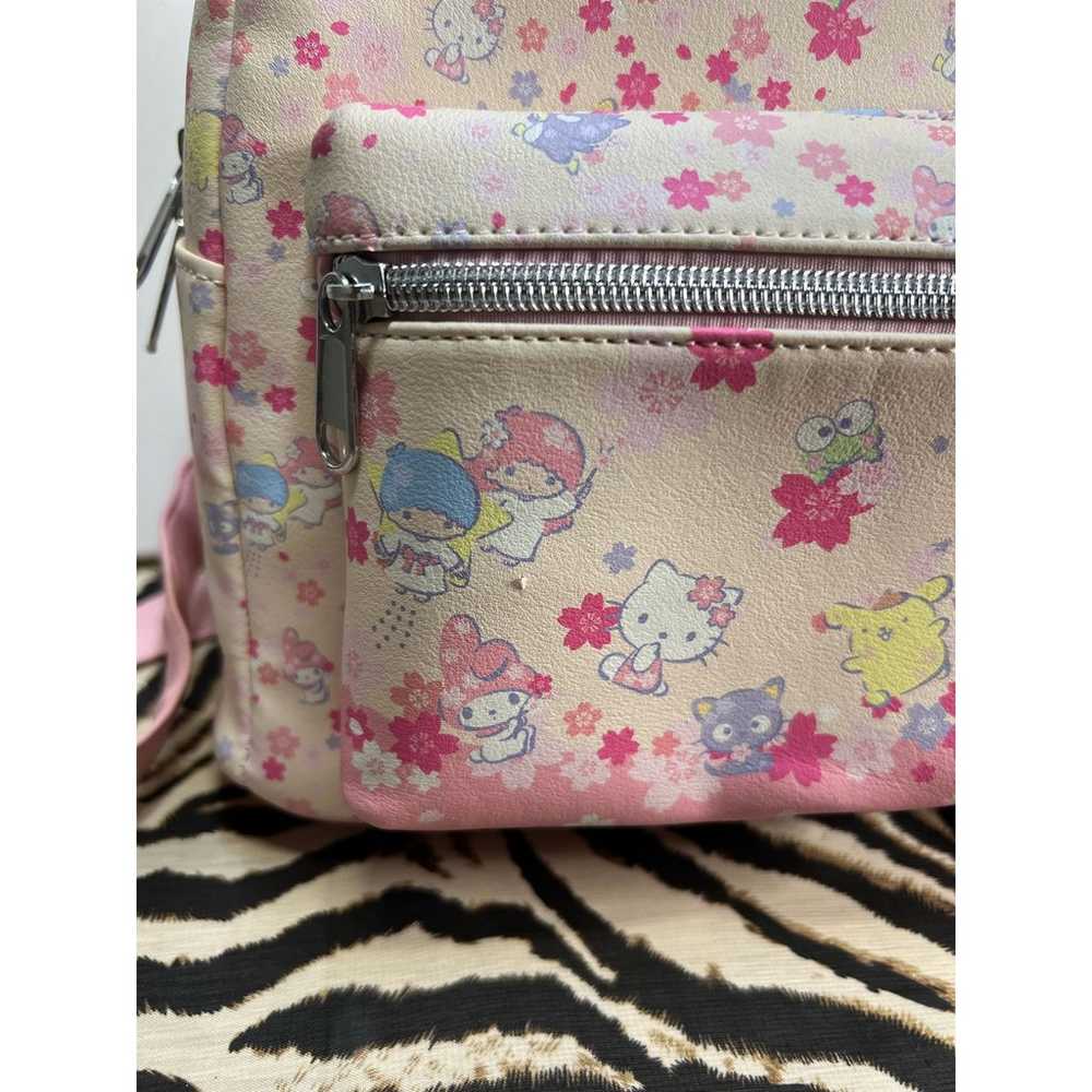 Loungefly Pink Hello Kitty/Friends Purse Backpack - image 4