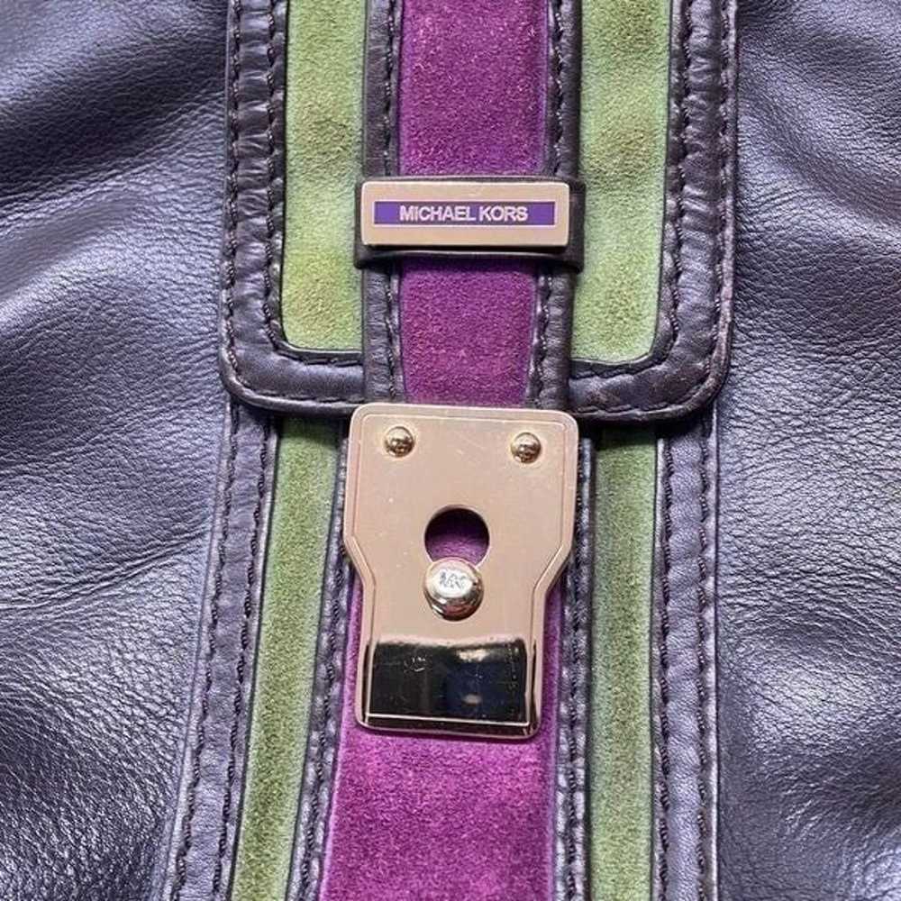 Michael Kors Bag Small Vintage 70s 90s Theme Brow… - image 5