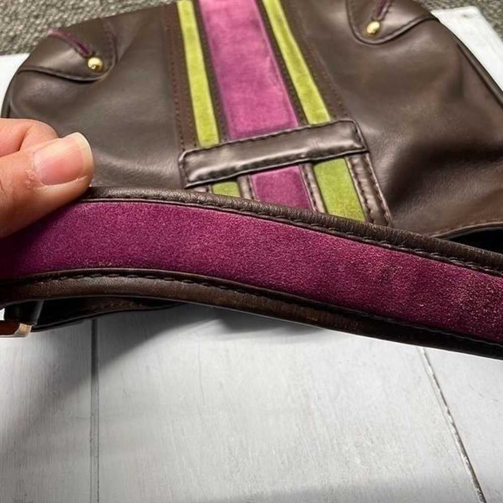 Michael Kors Bag Small Vintage 70s 90s Theme Brow… - image 6