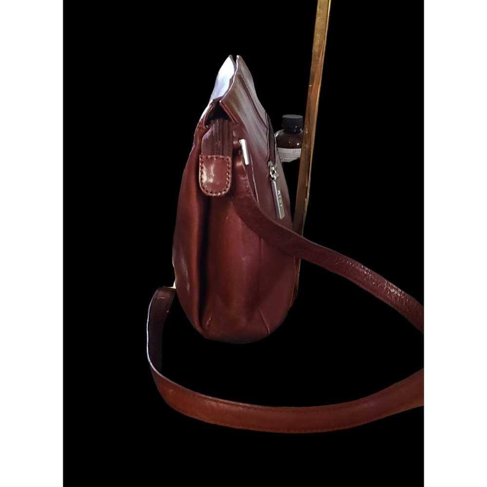 Vintage HOBO International Crossbody Bag Brown Pu… - image 3