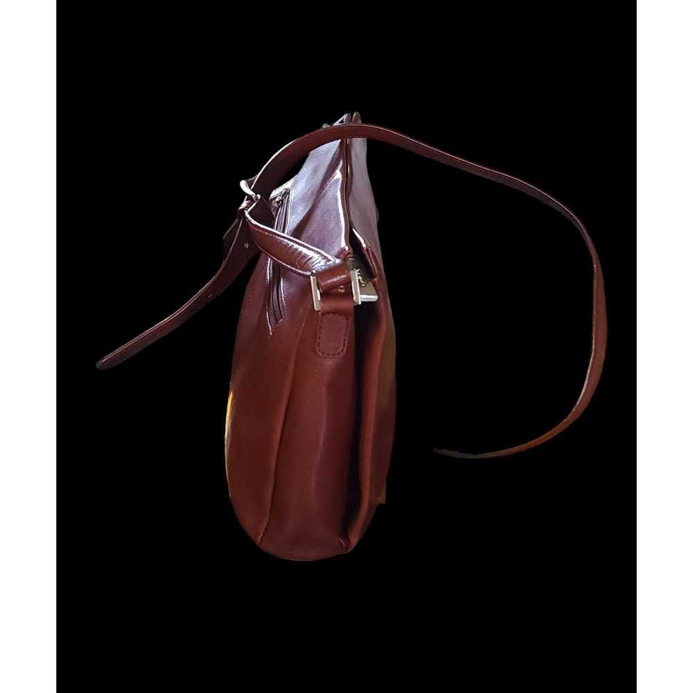 Vintage HOBO International Crossbody Bag Brown Pu… - image 4