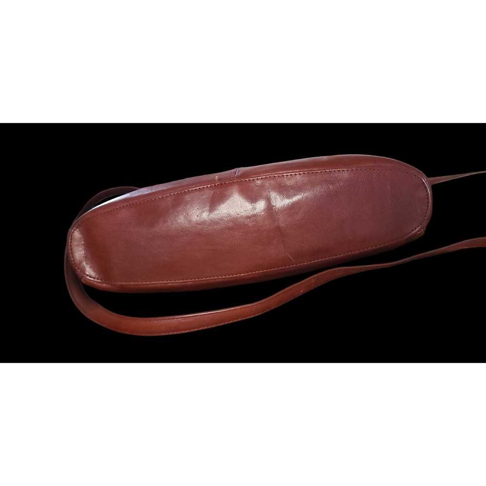 Vintage HOBO International Crossbody Bag Brown Pu… - image 5