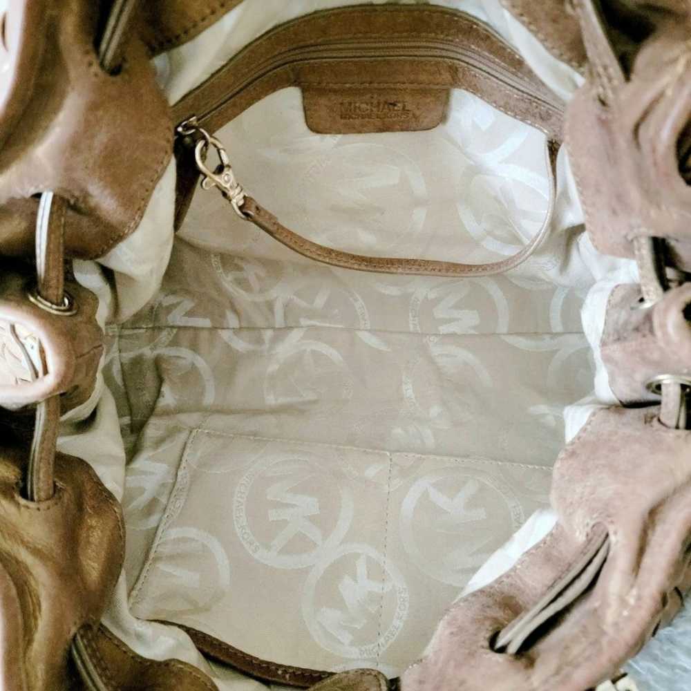 Rare Michael kors boho woven shoulder bag - image 8