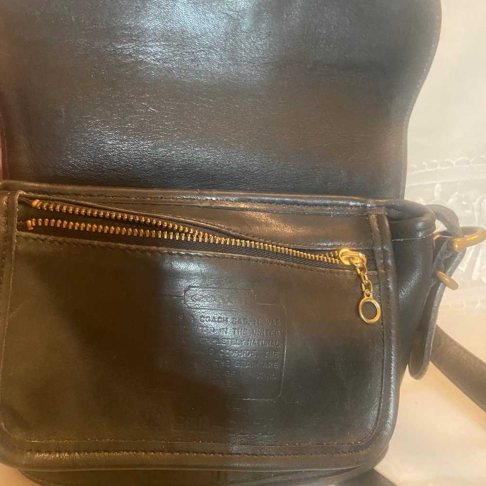 Vintage Coach Leather Shoulder bag - image 9