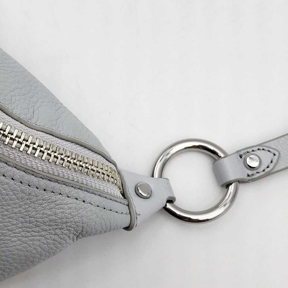 Rebecca Minkoff Light Gray Zip Hip Belt Bag Fanny… - image 5