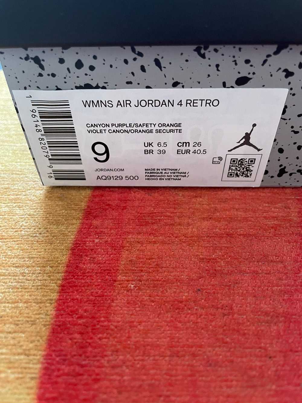 Jordan Brand × Nike WMNS AIR JORDAN 4 RETRO CANYO… - image 10