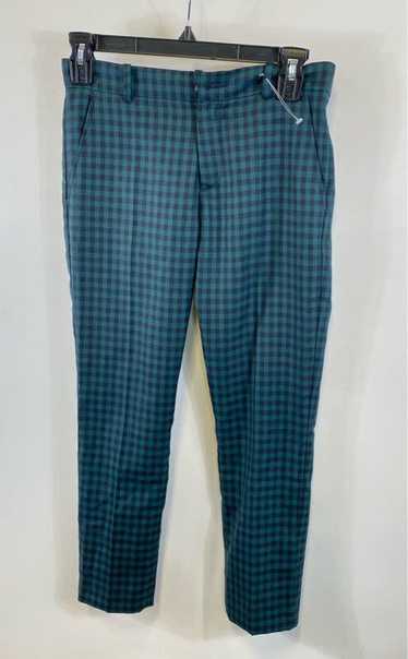 Gucci Green Checkered Pants - Size 10