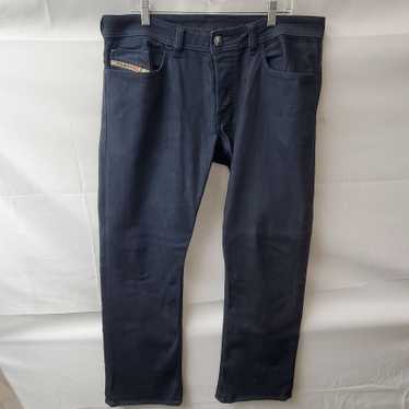 Diesel Trouleg Stretch Dark Blue Jeans Size 36 - image 1