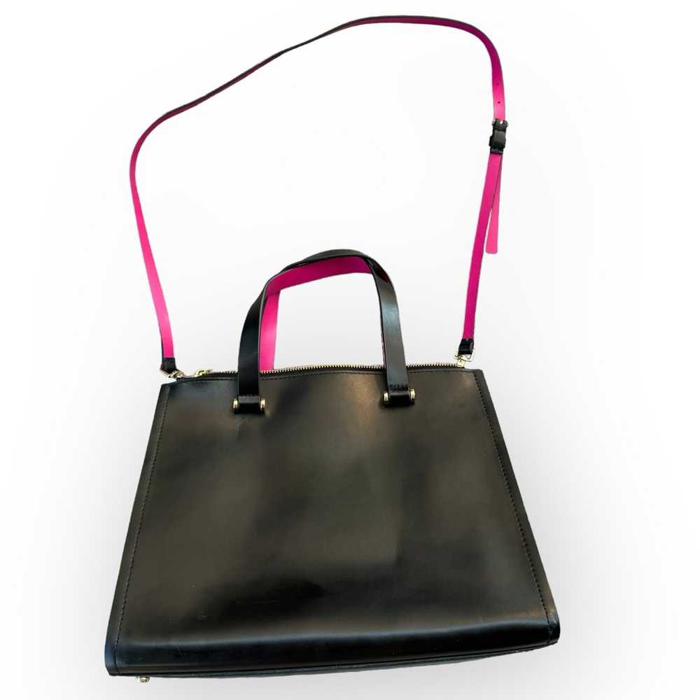 Kate Spade bag hot pink and black - image 4