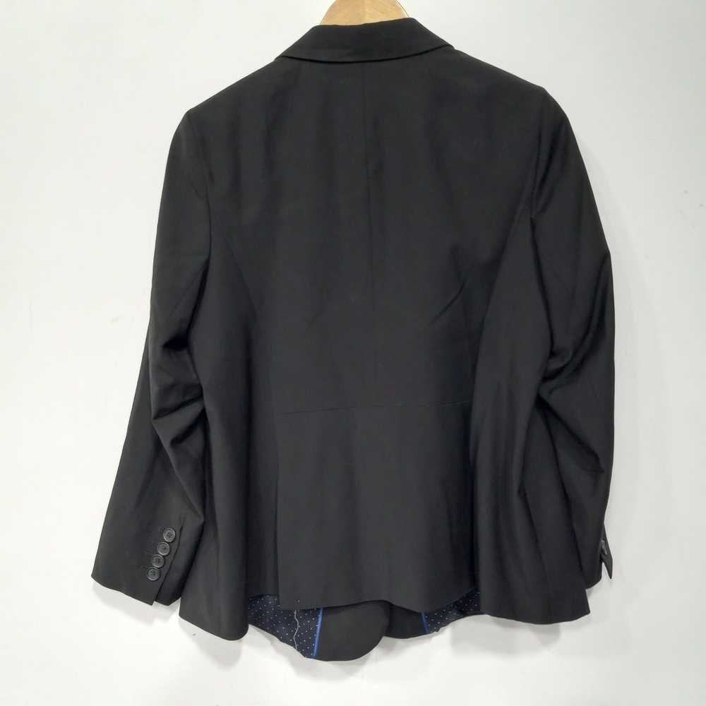 Women's Talbots Black 2-Button Blazer Size 14WP N… - image 5