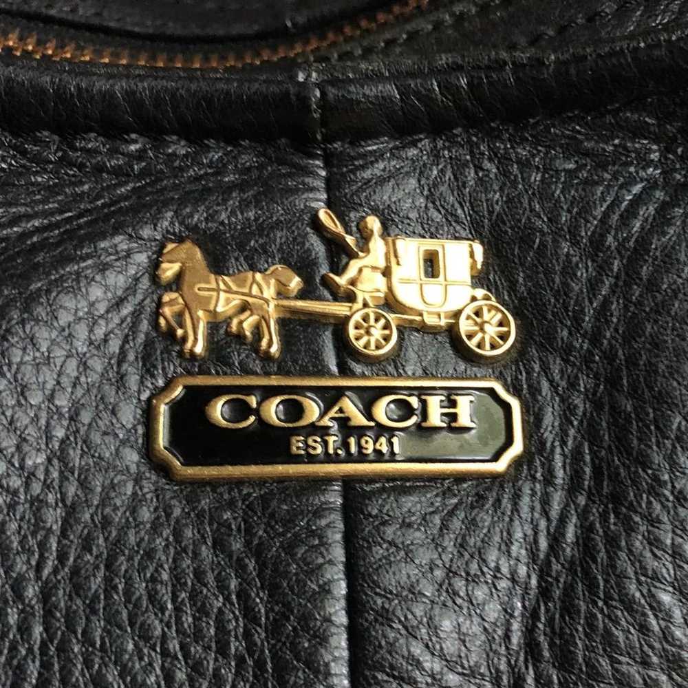 Coach Madison Abigail 18812 in Black Leather and … - image 5