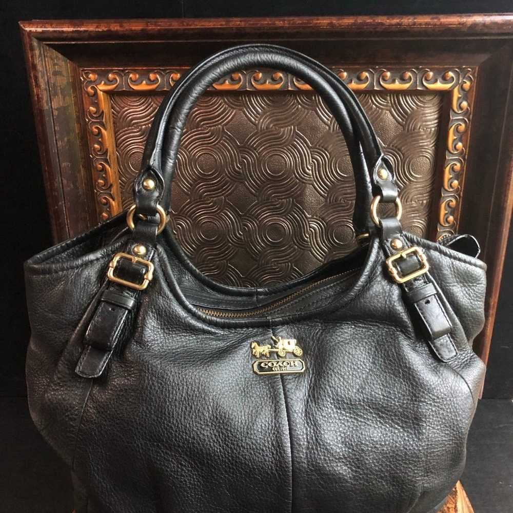 Coach Madison Abigail 18812 in Black Leather and … - image 6