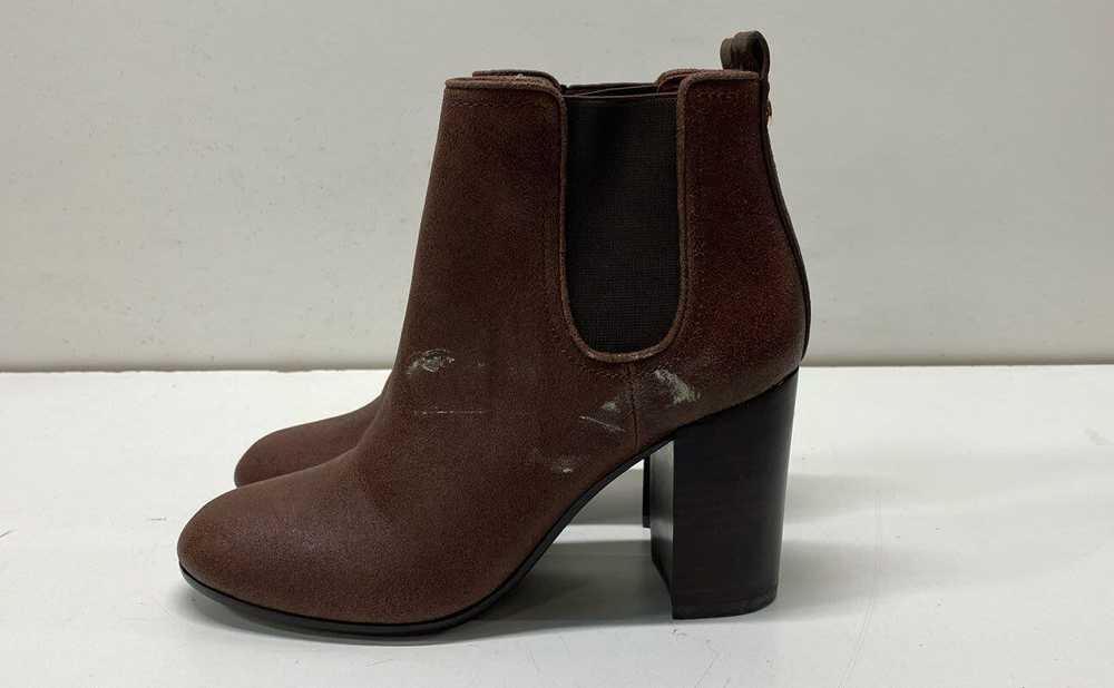 Tory Burch Margaux Leather Ankle Bootie Brown 6.5 - image 3