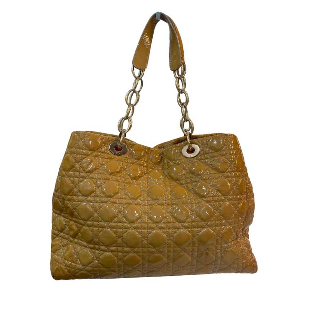 Dior Dior Soft Shopping patent leather handbag - image 3