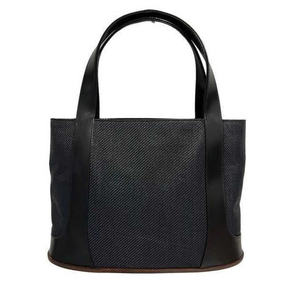 *Bally* Authentic Black Hand & Shoulder Bag with … - image 9