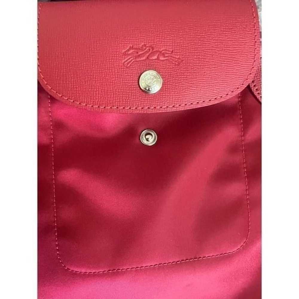 Longchamp Le Pliage Neo Medium Nylon Tote in Red … - image 6