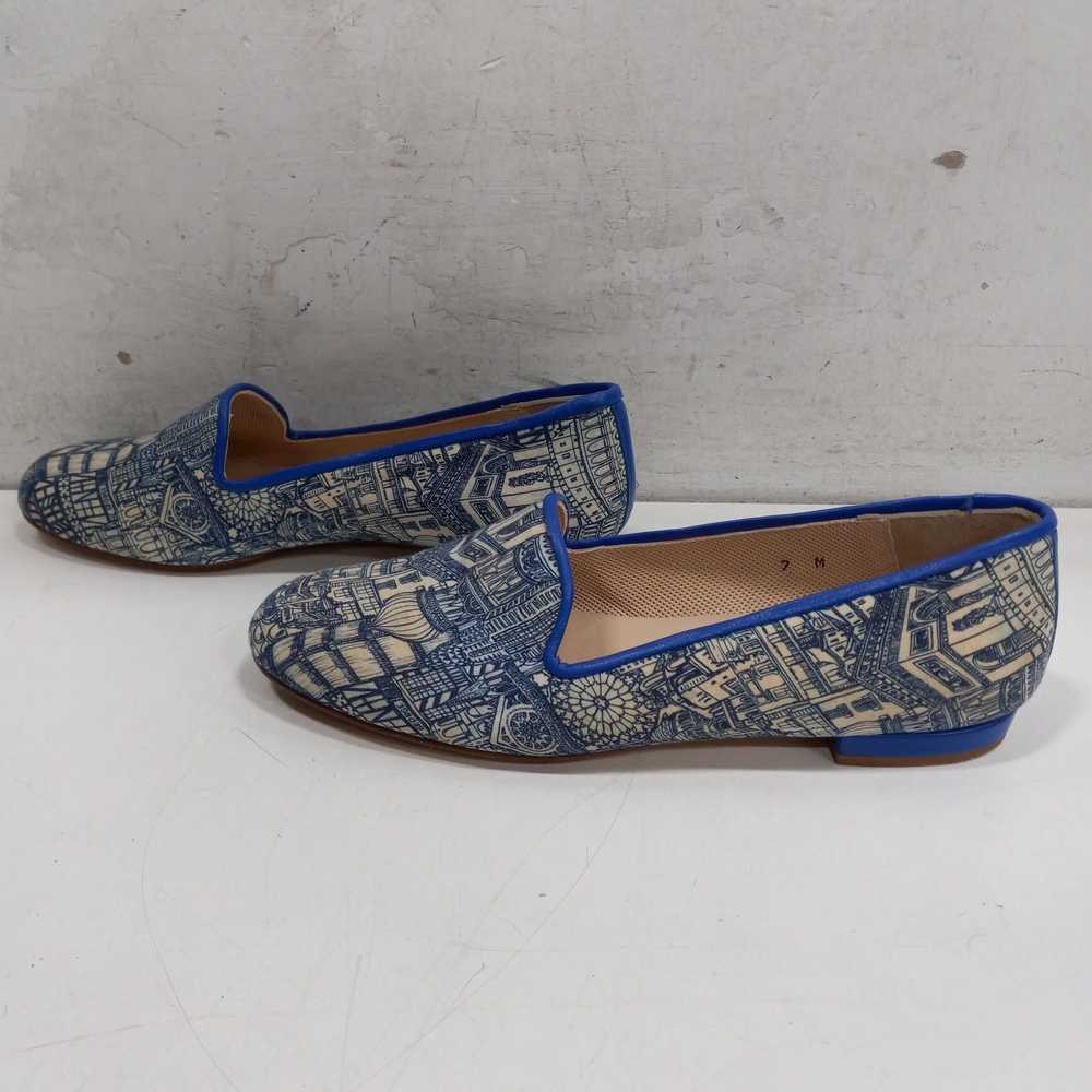 Jon Josef Women's Blue Loafers Size 7M - image 2