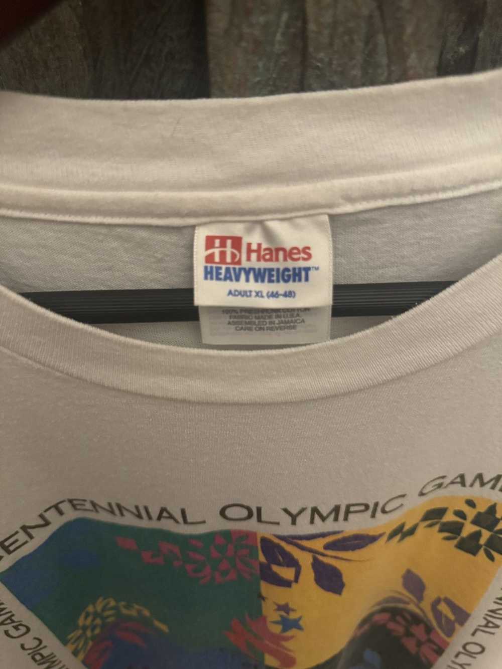 Hanes × Usa Olympics × Vintage 1996 Atlanta Cente… - image 2