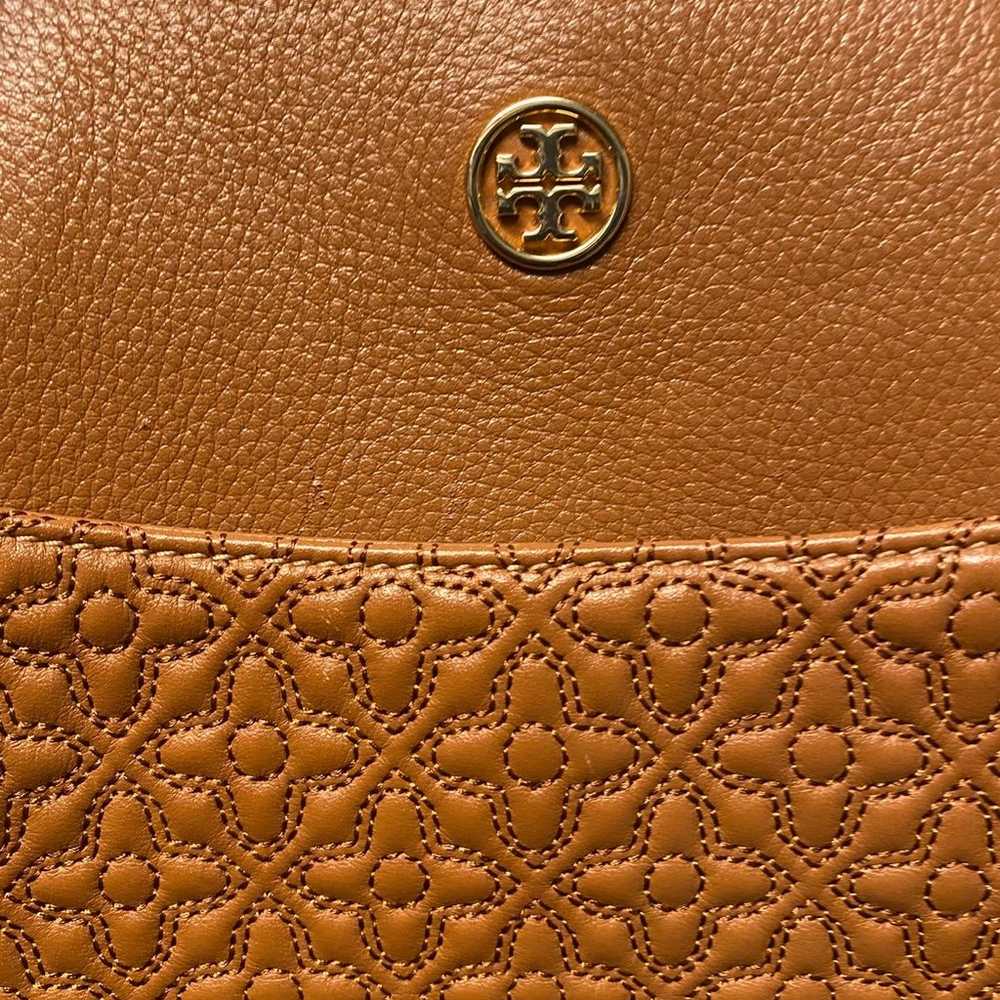 Tory Burch Large Quilted Bag - Brown - image 4