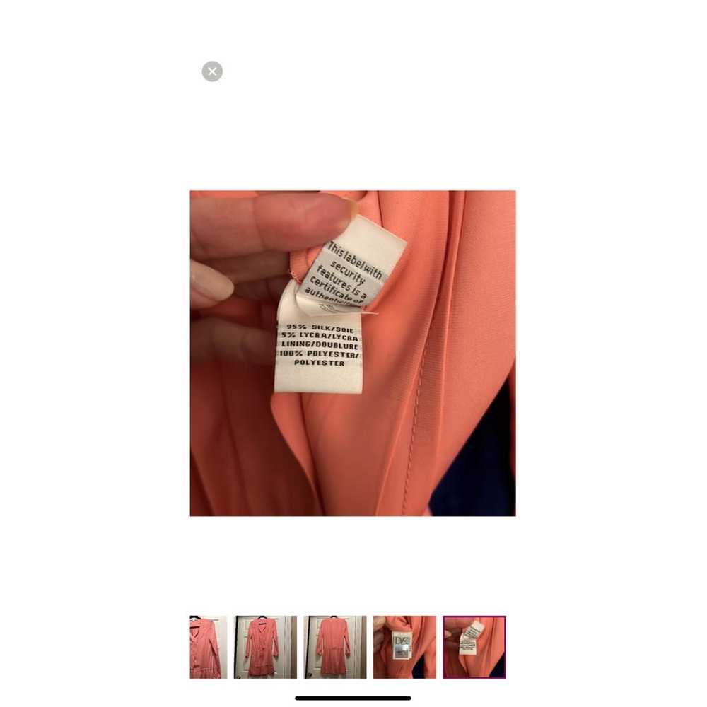 Diane Von Furstenberg Silk mini dress - image 4