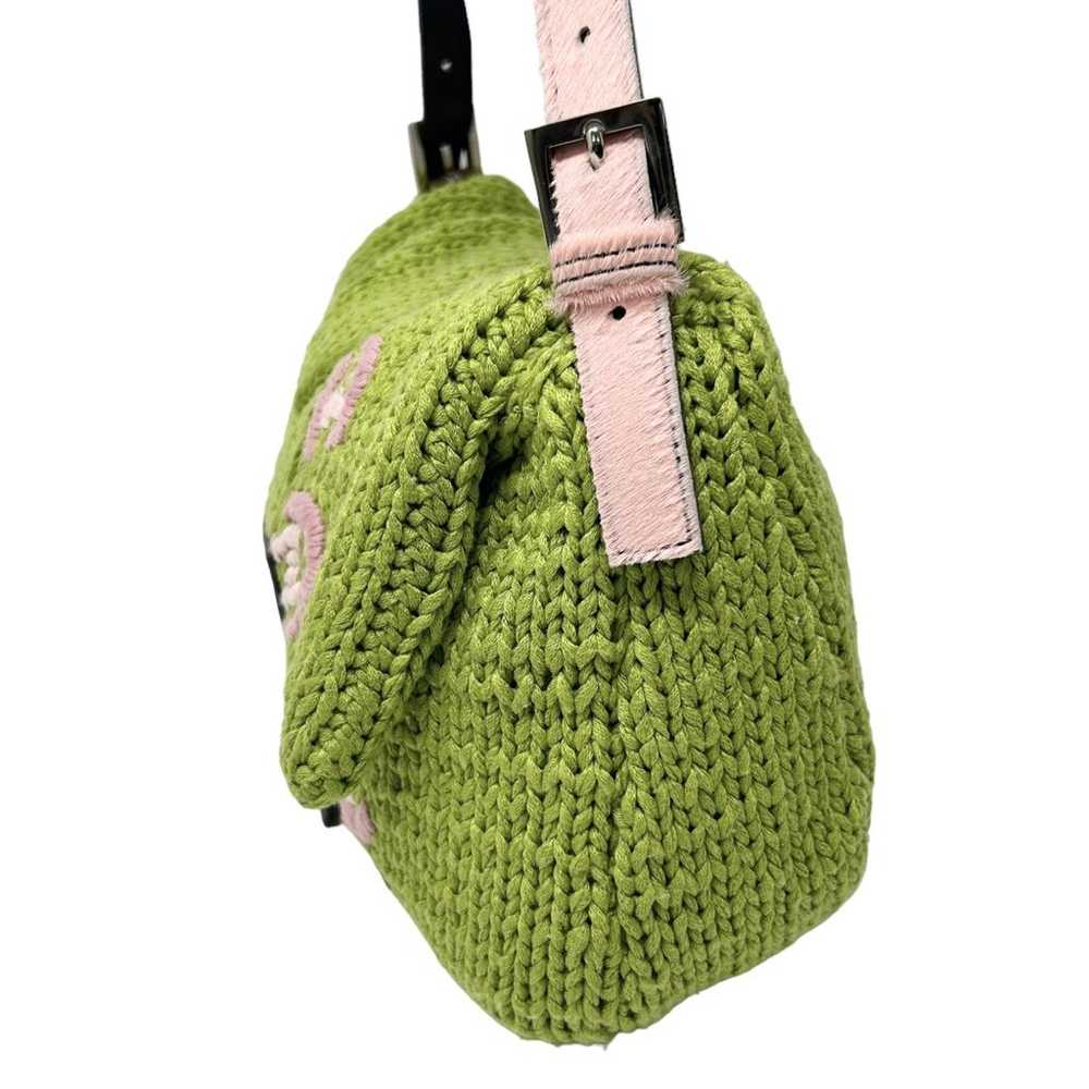 Fendi Mamma Baguette wool handbag - image 11